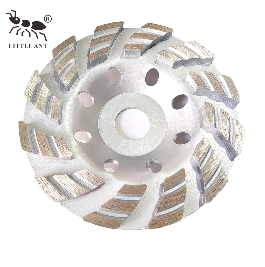 Kreisförmiges 5 -Zoll -Diamantbecher -Rad 125 mm Doppel -Rillensegment