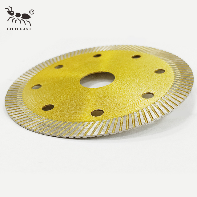 4 "/ ∮ 105 mm Diamant-Keramik-Turbo-Blatt-Diamant-Trennscheibe für Porzellanfliesen 