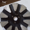 Metallschleifplatte für konkretes Dreieckrad trockener und nasser Verwendung grob