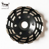 Kreisförmiges 5 -Zoll -Diamantbecher -Rad 125 mm Doppel -Rillensegment